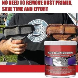 Ecanvas Metal rust remover Your Ultimate Solution for Rusty Metal Surfaces Transforming Rust into Beauty with Water-Based Magic Water-Based Metal Rust Converter and Protective Paint image 2