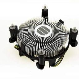 KAVTRON - Stock Fan for In-tel Co.re i3, i5, i7 | CPU Cooling Fan with Aluminium Heatsink | for LGA Socket 1155/1150/1156 image 2