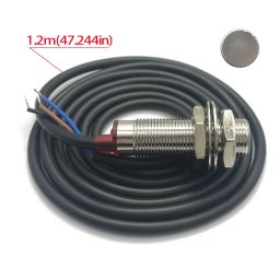 DIGITEN 4 Digital Green LED Tachometer RPM Speed Meter+Hall Proximity Switch Sensor NPN image 4