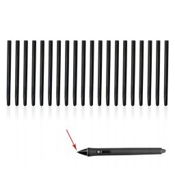 50-Pack Universal Replacement Standard Pen Nibs Replacement for BAMBOO Intuos CTE, MTE, CTL, CTH Serial Tablets' Pen(Black)(Black) image 4