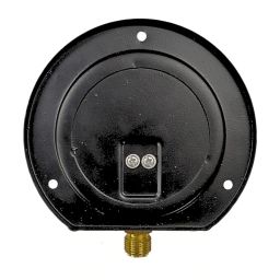 "Ji" Japsin Instrumentation Commercial Vacuum Gauge, 4" Dial, Range -760 mmHg to 0 with 30 InHg, Surface Mounting Bottom, Entry, Connection 3/8" BSP (M), MS Case & Brass Internals image 2