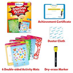 Skillmatics Educational Game : Boredom Buster Reusable Activity Mats with Marker Pen for Travel Toy & Learning Tool (Ages 3-6) image 2