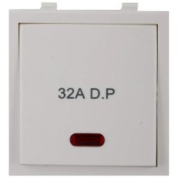 SEER DP main switch 1Way 32 Amp Switch with Indicator | On Off Switch Heavy Duty Electrcial Swtich (White) image 3