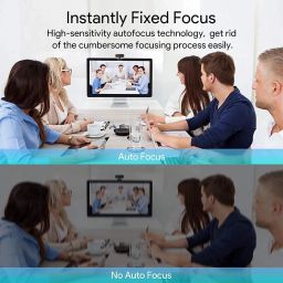 Manycast® 1080P HD Streaming USB Computer Web Camera for PC Desktop & Laptop with Mic, Video Calling, Conferencing, Webcast - Driver-Free Installation, image 2