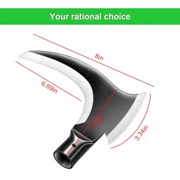 HASTHIP® Weed Remover Tool Without Handle - 2 in 1 Grass Removing Tool for Chopping image 1
