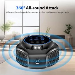 HASTHIP® Ultrasonic Mouse Repellent - Plug In Ultrasonic Rodent Repeller - Indoor LCD Display Ultrasonic Pest Repeller with 4 Working Modes - Automatic Smart Rat Repellent for House, Garage, Basement image 5