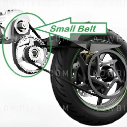 Aow Attractive Offer World Small Fan Belt Compatible with Ather image 2