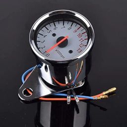 Enakshi® Electronic LED Motorcycle Gauge Tachometer Odometer Speedometer Speed Counter Replacement|Parts & Accessories | Motorcycle Parts | Instruments & Gauges | Other Instruments & Gauges image 4