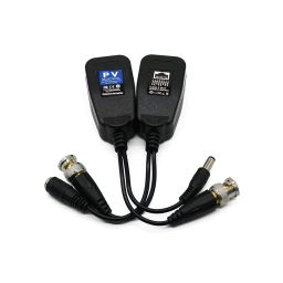 Passive Video Balun | RJ45 Adapter | 8MP Passive Video Video RJ45Balun BNC DC to 5 Network Transceiver Cat5/Cat6 Adapter AHD/TVI/CVI/CVBS, Full HD CCTV DVR Security Surveillance Camera System image 5