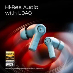 boAt Nirvana Ion ANC Pro, Hi-Res Audio LDAC,ANC(~32dB), 120Hrs Battery, App Support, Fast Charge, v5.3 Bluetooth TWS in Ear Earbuds Wireless Earphones with mic (Blazing Comet) image 4