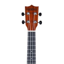 Kadence Concert Ukulele 23", Cinnamon Brown colour, fluorocarbon strings, matt finish with strap and bag (Spring Summer Collection of Ukuleles) image 3