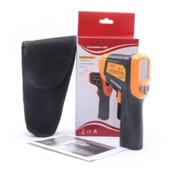 HTC MT4 Infrared Thermometer ˚C or ˚F Selection Circular, Circular Laser, Auto Power Off (APO), Data Hold Function, Colour LCD Display Infrared Thermometer image 1