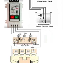 Microtail 3 Phase Fully Automatic Water Level Controller with Dry Run Protection … R-Y Input image 2