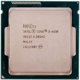 SURYAASYS CORE I5 4590 (4TH Generation) Processor 3.3 GHz Upto 3.7 GHz LGA 1150 Socket 4 Cores 4 Threads 6 MB Smart Cache Desktop Processor (Silver) image 1