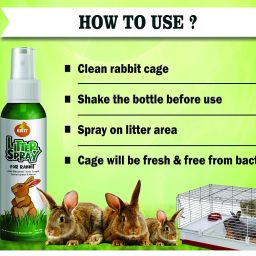 Boltz Rabbit Litter Spray with Lemon Grass and Neem, Medium, 200 ml image 5