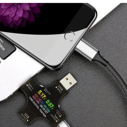 amiciSense USB Tester Charge Indicator, PD Type-C USB Amp Detector Digital Meter image 4