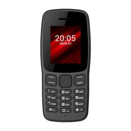 IKALL K14 1.8" Dual Sim Keypad Mobile Phone | 1000mAh Battery, Expandable Memory | FM Radio, Music Player | Durable Keypad | Black image 1