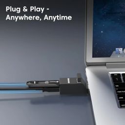 Sounce 180 HB USB Hub 3-Port USB 3.0 High-Speed Hub Ultra-Fast 5Gbps Data Transfer Lightweight, Compact, Multi-OS Compatible Plug & Play for Laptops, PCs, Mac, and More - (Black) image 4