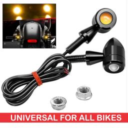 MIKANIX Bullet Shape Front/Rear Turn Signal LED Indicator Fog Light | Spot Light Universal For All Bikes (Pack of 4) image 4