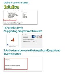 IDUINO stlink ST-Link V2 (CN Ver.) Programmer for STM32 STM8 Microcontroller MCU Simulation Debugging Development with JTAG SWD Swim Isolated Interface debugger downloader image 5