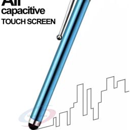 Universal Capacitive Stylus Pen Compatible with All Touch Screens Devices Mobile Phones Android Tablet iOS Windows Smartphones - Pack of 3 | Aqua image 5