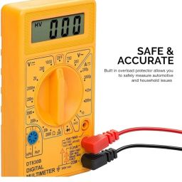 SP Electron DT830D Digital Multimeter for Measuring Ac and Dc Voltage, Dc Current and Resistance With Lcd Display image 2