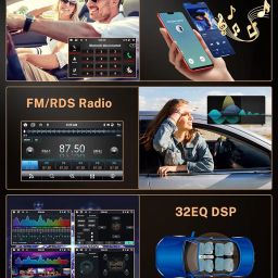 8 Core 4G+64G Android 13 Car Stereo Radio for Chrysler 200 200C 200S 2015-2019, Wireless Carplay Android Auto, Rimoody 9 Inch Touchscreen GPS 4G-WiFi DSP-36 Mirror Link 59-UI Themes BT FM Camera image 5