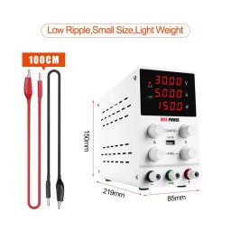 DHRUV-PRO Nice-Power Factory Sps305 White Laboratory Dc Power Supply Variable Regulated Power Source 30V 5A Adjustable Voltage Regulator 150W image 1