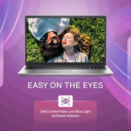 Dell 15 Thin & Light Laptop, 13th Generation Intel Core i3-1305U Processor, 8GB DDR4 + 512GB SSD, 15.6" (39.62cm) FHD 120Hz 250 nits Display, Windows 11 + MSO'21, 15 Month McAfee, Titan Grey, 1.69kg image 2