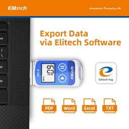 Elitech RC-5 Plastic 32000 Points High Accuracy USB Temperature Data Logger Recorder image 1