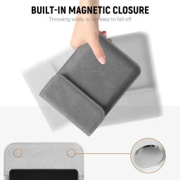 ZORBES® Sleeve Case for 7" Kindle Paperwhite and Kindle Colorsoft Signature Edition (2024 Released), PU Protective Pouch Bag Case Cover for Kindle Paperwhite 11th Generation 2021 image 3