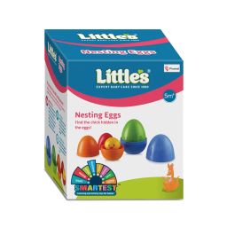 Little'S Nesting Eggs I Activity Toy for Babies I Multicolor I for Infant & Preschool Toys I Develops Motor & Reasoning Skills,4 pcs image 4