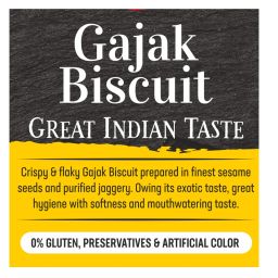 TIP TIP Combo Pack of Gajak 800 Gm in 2 Pack ( Gajjak 500 Gm and Gazak Roll 300 Gm image 3