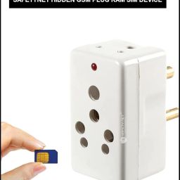SAFETYNET Calling Device Listening Device 3 Pin Plug Audio Device and Receiver 4G Sim Card Ear Bug image 2