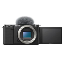 Sony Alpha Zv-E10 24.2 Mega Pixel Interchangeable-Lens Optical Zoom Mirrorless Vlog Camera, Made for image 1