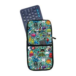 theskinmantra Keyboard and Mouse Sleeve for Logitech K380, Models - for Men and Women - Compact Sleeve for Keyboard and Mouse with Multi-Colored Designs (We Don't Care) image 3