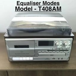 10 in 1 Multi Function OEM Brand Player Cassette Deck,CD,Vinyl(33,45,78 RPM),FM,SD,Bluetooth funtions Recording to USB/SD(Record Live Streaming of Apple Music & Amazon Music & Audio to USB). image 1