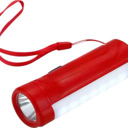 Clokify Rechargeable LED Torch Light, Portable Charging, 2 Flashlight in 1 led Torch 2 in 1,Colour Multicolour (Pack of 1 pcs) image 3