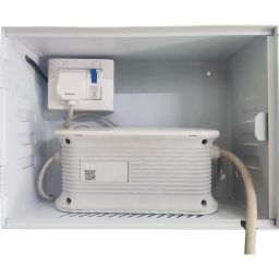 All EV Scooter Charger SAFETY Box with Lock/Ev Charging Terminal/Wall Mount Box With 15 Amp MCB Circuit Breaker) image 4