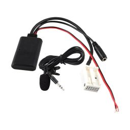 LOOM TREE® Car Bluetooth Module with Mic Aux in Wire Connector Adapter for E81 image 2