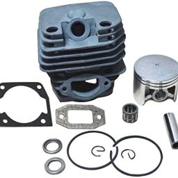 SADAIV NIPUN Powered By52cc Engine Parts 52cc Cylender kit piston assay (2 Strock) Brush cutter repair 2 Strock 4D-5MM Earth Augur Engine Cylender Block Piston Set image 5