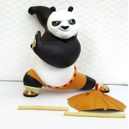 RVM Toys Kung Fu Panda Action Figure 16 cm Collectible for Office Desk & Study Table, Car Dashboard an Decoration for Fans image 1