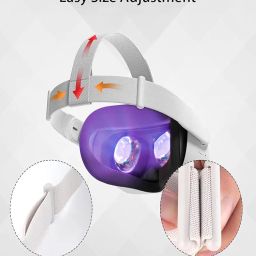 Head Strap, 2 VR Headset Accessory, Adjustable Comfortable Strap for Enhanced Support, Universal Fit for All Head Sizes, Lightweight Durable Design image 2