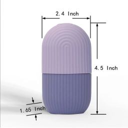 Aegon Ice Roller for Face | Ice Roller for Face Massager | Face Ice Roller for Men & Women | Ice Cube Roller for Glowing Skin & Puffy Eyes | Reusable & Unbreakable (Pink) image 2