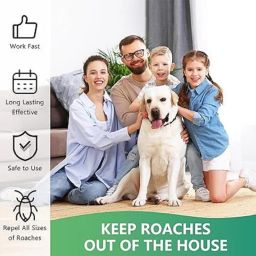 Natural Cockroach Killer Gel (Pack of 12) | Eco-Friendly Pest Control for Kitchens, Bathrooms & Cabinets | Indoor Cockroach Bait & Repellent | Long-Lasting Formula image 4