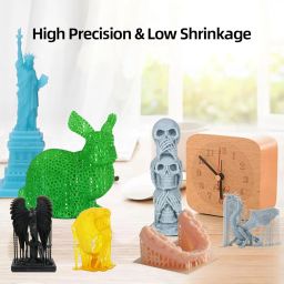 ANYCUBIC 3D Printer Resin, 405nm High Precision Fast Curing Photopolymer Resin for LCD 3D Printing 1kg Light Beige image 2