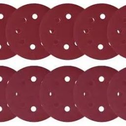 DUMDAAR 5 Inch Orbital High Grit Sanding Discs, 220, 320 Grits 8 Hole Orbital Sandpaper with Loop for Power Random Orbit Sander - (10 + 10) 20 Pieces image 2