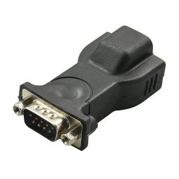 rts USB TO SERIAL DB9 ADAPTER CONVERTER for Compatible Windows 10, 8.1, 8,7, Vista, XP, 2000, Linux, Mac OS X 10.6 and Above image 1