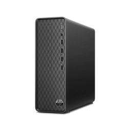 HP Slim Tower 12th Gen Intel Core i5-12400 (8GB RAM/512GB SSD/Black Wired Keyboard & Mouse/Intel UHD Graphics 730/Windows 11/MS Office 21/Dark Black,3 Years Warranty), S01-pF2123in image 1
