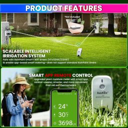 amiciSense 3 in 1 Soil Moisture Meter, Temperature & Light Sensor | WiFi Soil Monitor for Garden & Greenhouse | Historical Data and Real-Time App Monitoring – Requires Gateway (Not Included) image 2